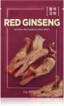 The Saem Natural Mask Sheet Red Ginseng komplex ápoló arcmaszk 21 ml