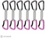 Mammut Workhorse Keylock gyorskioldós csatok, 12 cm, 6 darabos, rózsaszín