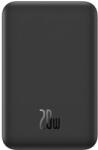 Baseus Mágneses Mini Powerbank, 5000mAh, USB-C 20W (fekete)