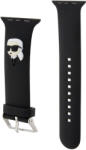 Karl Lagerfeld Karl Head NFT Watch Strap Apple Watch 42/44/45/49 Fekete
