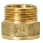 Gebo Gold 6/4"-5/4" B-K szűkítő, sárgaréz, hatlapú