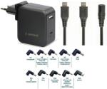 Gembird NPA-PD60-01 Univerzális Notebook Adapter - 60 W