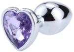Passion Labs Dop Anal Hearty Buttplug, Large, Argintiu/Mov Deschis, Passion Labs