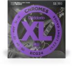 D'Addario ECG24 D'Addario ECG24 Chromes Chromes Flat Wound 11-50 set de corzi pentru chitară electrică (ECG24)