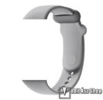 DEVIA Xiaomi Smart Band 9 Pro, 8 Pro, Redmi Watch 4, DEVIA DELUXE SPORT okosóra szíj, Sportoláshoz, Szilikon, állítható, Szürke