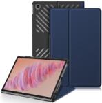  LEATHER Capac cu balamale pentru Lenovo Tab Plus 11, 5 albastru