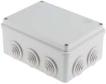 ABB Kötődoboz falonkívüli műanyag 153mm x 110mm 66mm szürke teli fedél-fedél IP55 System Pro E ABB (M008220000)
