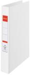 Esselte Caiet mecanic A4 PP mecanism 2R, inel 25 mm Esselte VIVIDA partial reciclat alb (ESS14449)