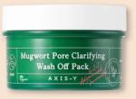 AXIS-Y Mască pentru clarificarea porilor cu extract de pelin Mugwort Pore Clarifying Wash Off Pack - 100 ml Masca de fata
