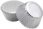  Muffin papír, ezüst szín - 50 db