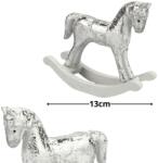  Hintaló kicsi - fehér-ezüst