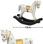  Hintaló kicsi - fehér-arany