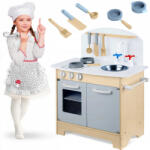 RicoKids Bucatarie interactiva din lemn cu accesorii Ricokids (EDI785200) Bucatarie copii