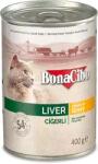 BonaCibo CANNED CAT FOODS LIVER 12x400g