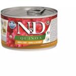 N&D Quinoa Dog konzerv fürj & kókusz adult mini 6x140g