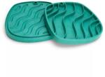 West Paw Feast Mat 2in1 Slow Feeder és Lick Mat Kutyáknak - Waves - Kelp
