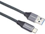 PremiumCord Cablu USB 3.2 Gen 1, 5Gbit/s, A - C, M/M, 2m, gri KU31CS2 (KU31CS2)