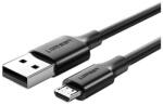 UGREEN cablu de date (USB - microUSB, 2.4A, încărcător rapid, 300cm) BLACK US289_300CM (US289_300CM)