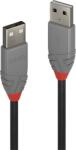 Lindy Cablu USB 2.0 A - A, M/M 2m, negru 36693 (36693)