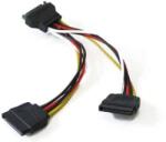  Cablu adaptor de alimentare Kolink SATA PWR (Masculin) - 2x SATA PWR (Feminin) KKTSAP01S02 (KKTSAP01S02)
