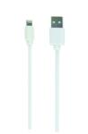  Cablu Iphone Lightning 1m (alb) (cc-usb2-amlm-w-1m)