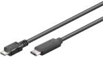 PremiumCord Cablu USB 2.0, USB-C - Micro-B, M/M, 1m, negru KU31CB1BK (KU31CB1BK)