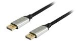 Equip Cable - 119263 (Premium, cablu DisplayPort1.4, 8K/60Hz, masculin/feminin, negru, 3m) (119263)