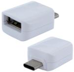 Samsung Adaptor SAMSUNG (mufă USB - Type-C, OTG, transfer de date) FEHÉR EE-UN930BWE / GH98-40216A (EE-UN930BWE / GH98-40216A)