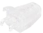NIKOMAX Anti-break RJ45, 6, 5 mm, pentru cablu CAT5e și Cat 6 UTP/STP, pachet de 100 bucăți NMC-RJBOOT65B-TR-100 (NMC-RJBOOT65B-TR-100)