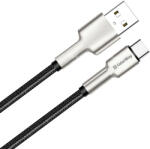 ColorWay Cablu Colorway USB-Type-C (cap metalic) 2, 4 1m negru (CW-CBUC046-BK) (CW-CBUC046-BK)