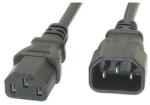  Cablu de alimentare OEM C14 - C13 M/F 1, 8m negru XMONTAPKAB (XMONTAPKAB)