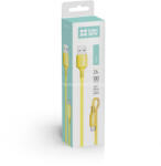 ColorWay Cablu Colorway USB-USB tip C (silicon moale) 2, 4A 1m galben (CW-CBUC043-Y) (CW-CBUC043-Y)