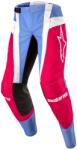 Alpinestars Pantaloni motocross Alpinestars Techstar Ocuri 2024 albastru deschis-alb-rosu (AIM171-0206)