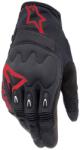 Alpinestars Mănuși motocross Alpinestars Techdura negru-roșu (AIM172-0196)