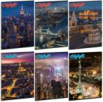 Ars Una City Light A/4 40 lapos Extra Kapcsos Kockás Füzet (53124203)