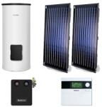 Buderus Panouri solare plane BUDERUS 2 SKN 4.0 cu montaj pe acoperiș înclinat țiglă + boiler 300 litri (psb2skn300)