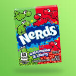  Wonka Nerds Watermelon Cherry görögdinnyés-cseresznyés cukorka 47g - delfinbuvar