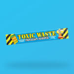 Toxic Waste Nuclear Sludge kék málna ízű rágós cukorka 20g - delfinbuvar