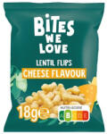 BitesWeLove vegán sajt ízű lencse chips 18g