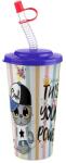 TITIZ IRIS CUTE pohár szívószállal 650ml AP-9128 (AP-9128) - bestbyte