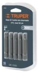 Truper PUDE-2002 bit készlet, pozidriv 2", 5db/csomag (T17799)