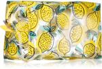 BrushArt Accessories Transparent cosmetic bag прозрачна козметична чантичка Lemon