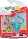 Jazwares Pokémon 3db - Rockruff, Bellossom, Vaporeon