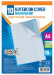 S-COOL Set 10 Coperti Caiet A4 S-Cool SC142, Transparente (SC142)