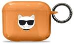 Karl Lagerfeld KLA3UCHFO AirPods 3 tok narancs Choupette