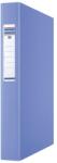 DONAU Caiet mecanic A4, plastifiat PP, 4 inele - D25mm, cu eticheta, DONAU - rosu (DN-3735001PL-04)