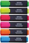 Office Products Textmarker varf lat, 6 culori/set, Office Products (OF-17055219-99) - forit