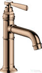 Hansgrohe AXOR MONTREUX 100 mosdó csaptelep nem zárható leeresztővel, polírozott vörös arany hatású 16516300 (16516300)