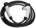 VHBW töltőkábel elektromos autóhoz, plug-in hibrid - 2-es típusú kábel Type 2, 3-fázisú, 32 A, 22 kW, 5 m (WB-888401508)