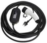 VHBW töltőkábel elektromos autóhoz, plug-in hibridhez - 2-es típusú kábel az Euro-csatlakozóhoz, egyfázisú, 16 A, 3, 5 kW, 10 m (WB-888401506) - kulsoaksi